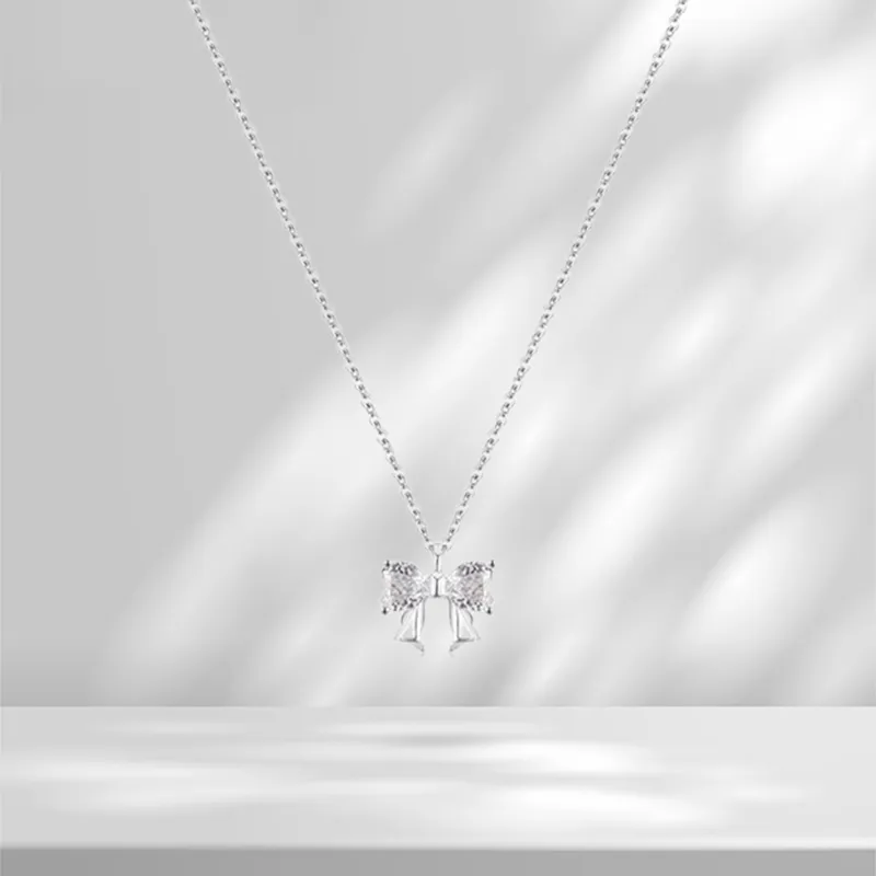 LUCA Sterling Silver Necklaces Women's Anniversary For Couples-3