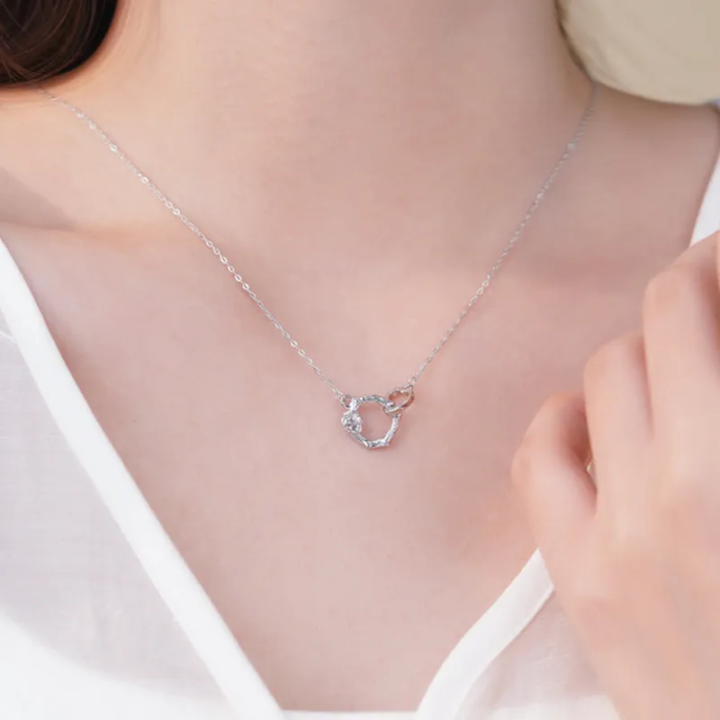 LUCA Sterling Silver Necklaces Unisex-2