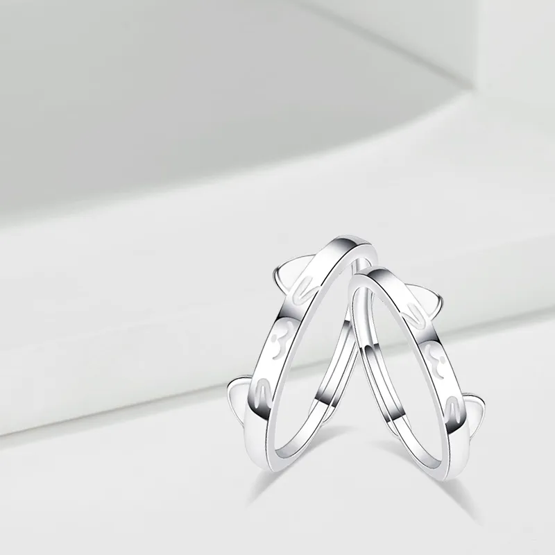 LUCA Sterling Silver Rings Unisex-6