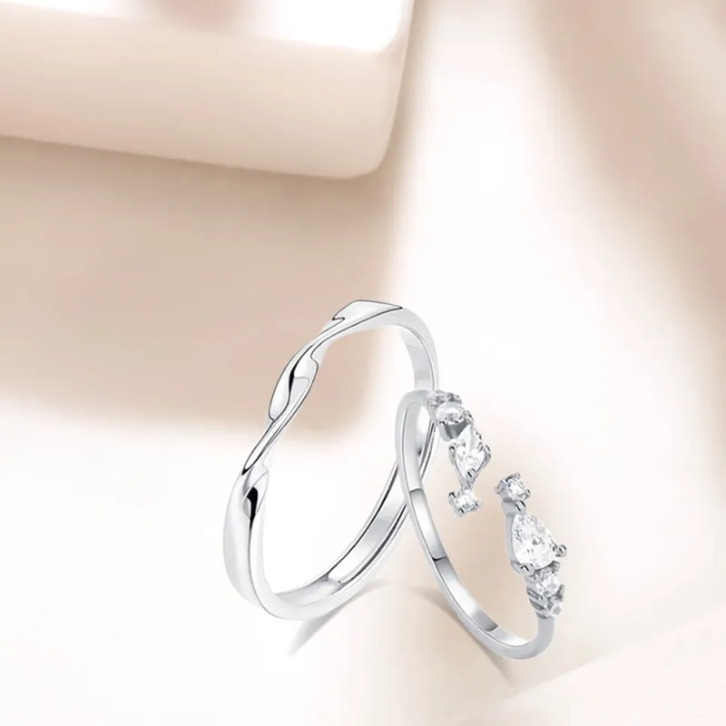 LUCA Sterling Silver Rings Unisex-4