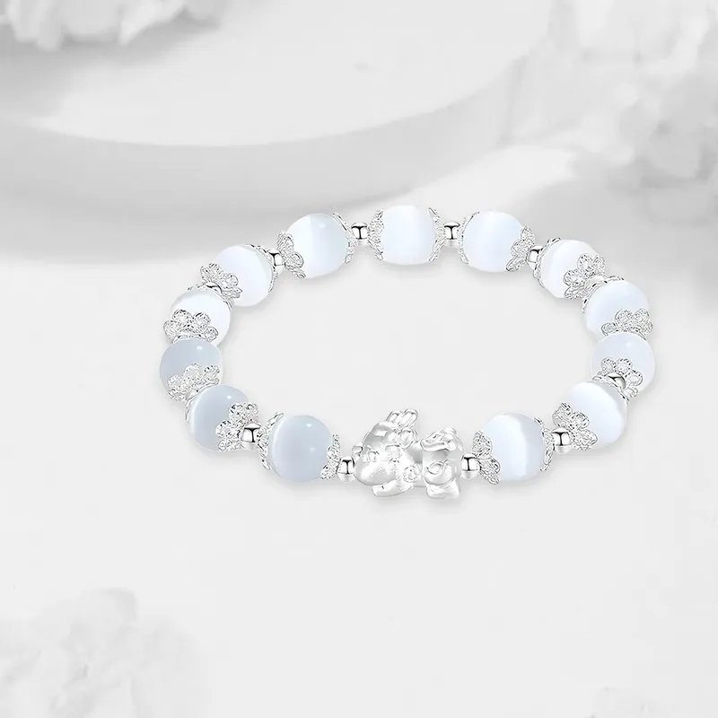 LUCA Sterling Silver Bracelets Unisex-4
