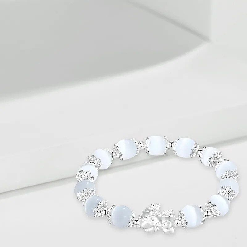 LUCA Sterling Silver Bracelets Unisex-2