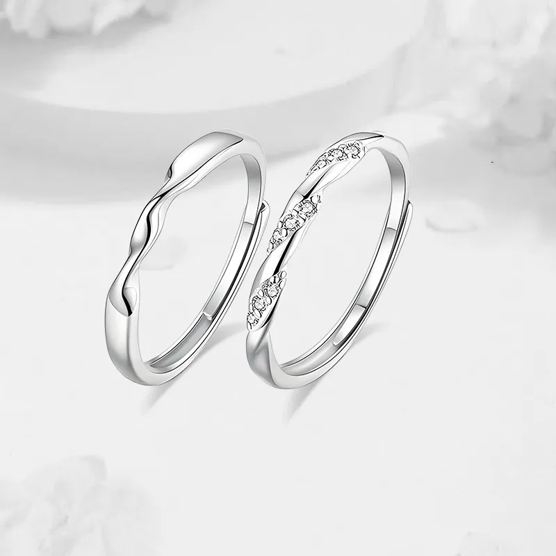 LUCA Sterling Silver Rings Unisex-6