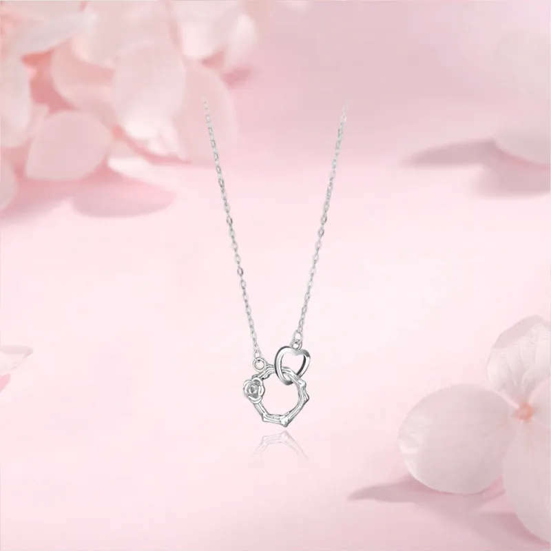 LUCA Sterling Silver Necklaces Unisex-4