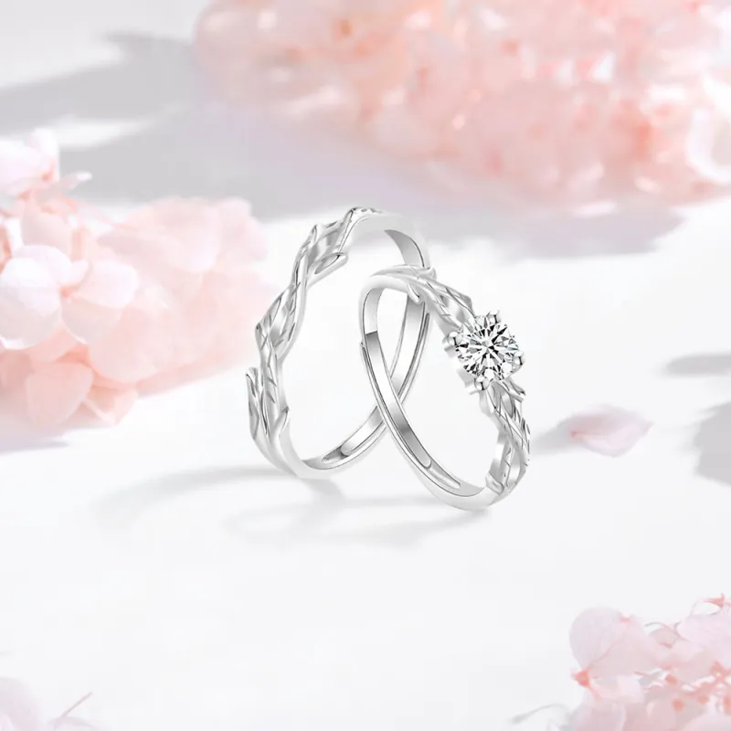 LUCA Sterling Silver Rings Unisex-5