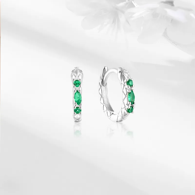 LUCA 925 Sterling Silver Earrings Men's-3