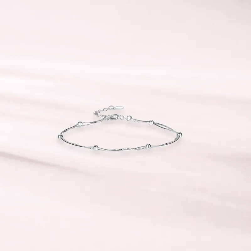 LUCA S925 Silver Bracelets Unisex-6