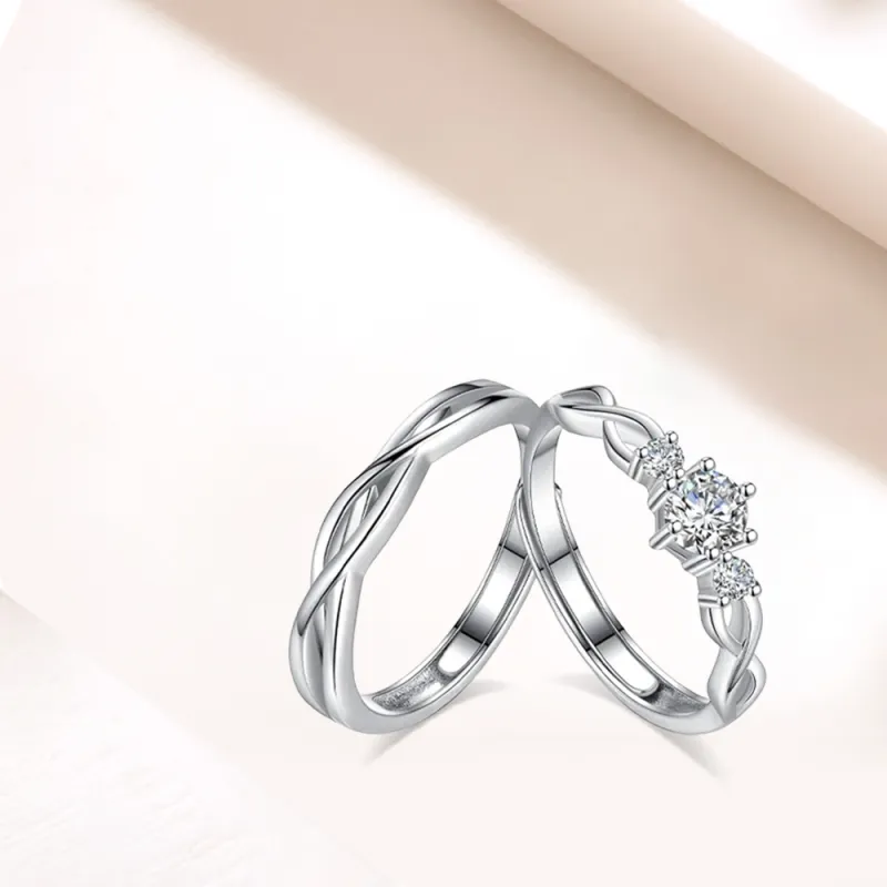 LUCA Sterling Silver Rings Unisex-1