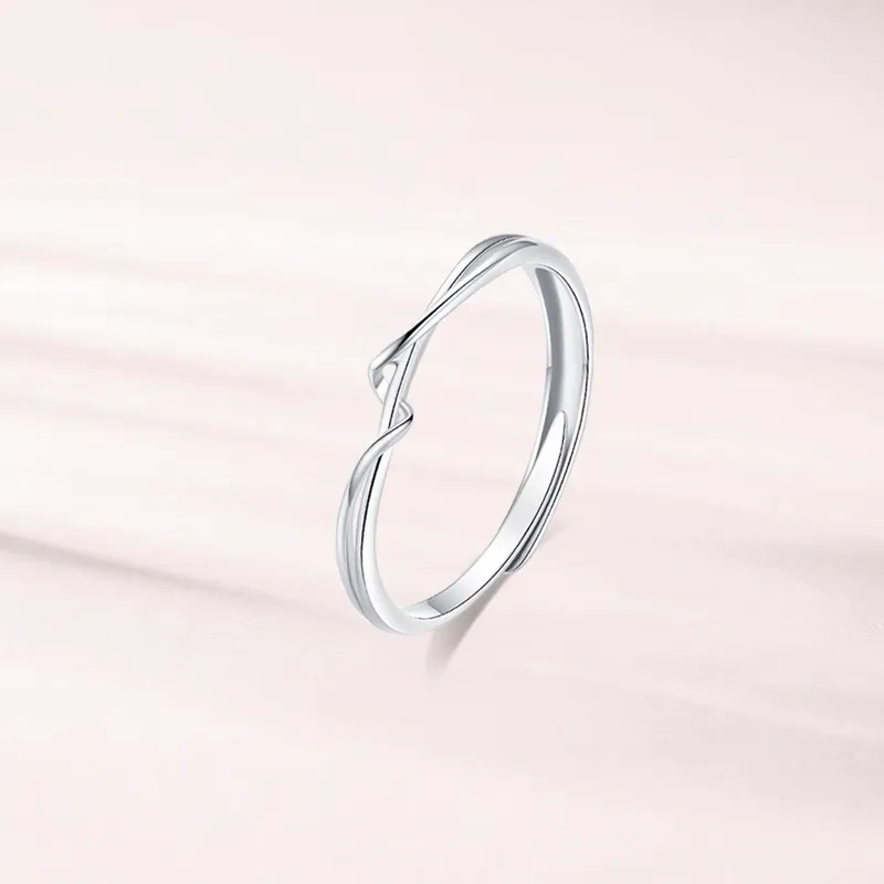 LUCA Sterling Silver Rings Unisex-6