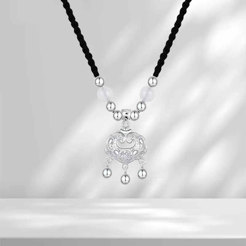 LUCA Strawberry Quartz Necklaces Unisex-3