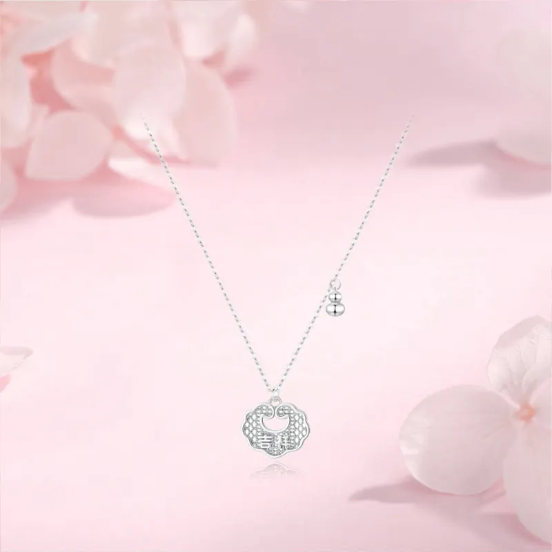 LUCA Sterling Silver Necklaces Unisex-4