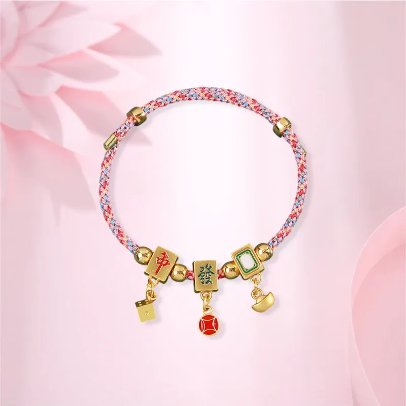 LUCA Braided String Bracelets Unisex-4