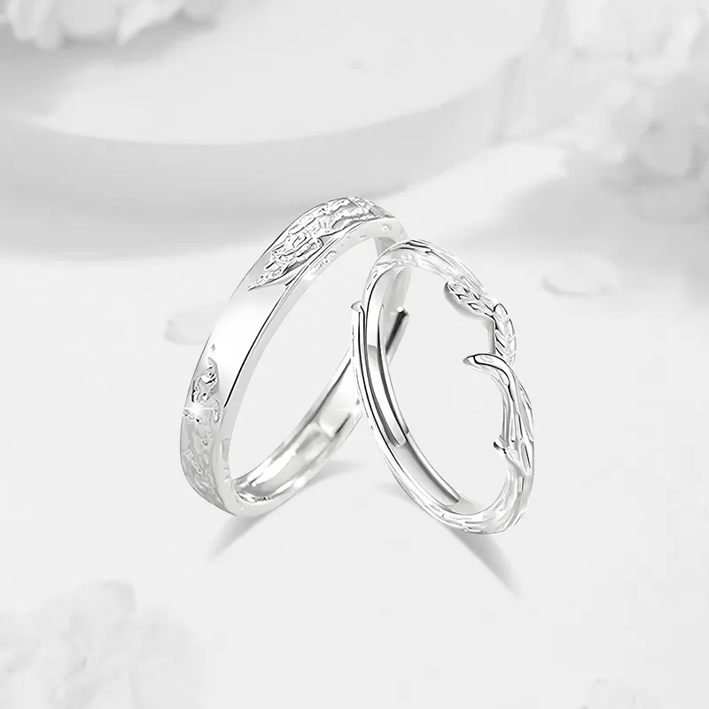 LUCA Sterling Silver Rings Unisex-5