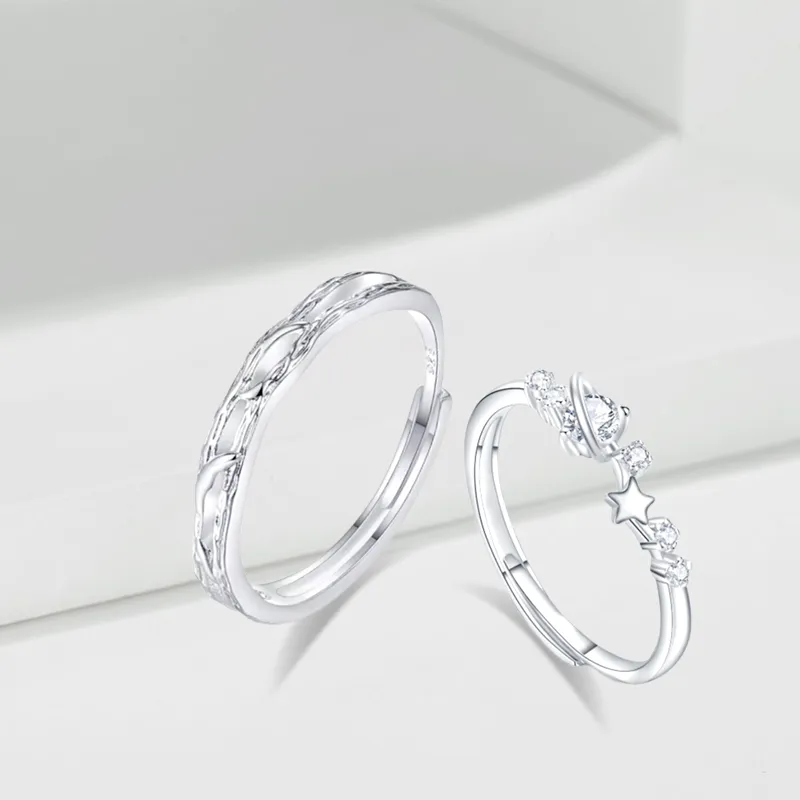 LUCA Sterling Silver Rings Unisex-3