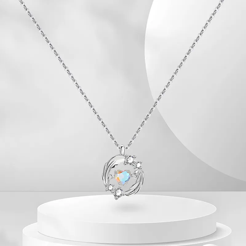 LUCA Sterling Silver Necklaces Women's Birthday Gift-5