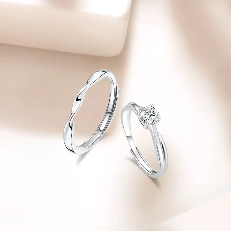 LUCA Sterling Silver Rings Unisex-2
