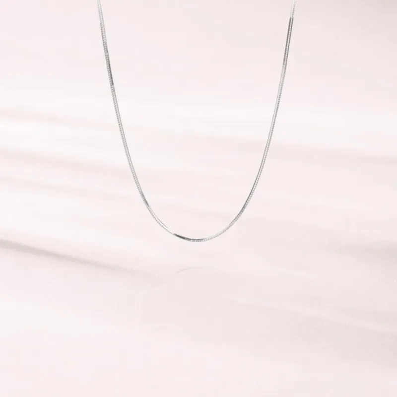 LUCA S925 Silver Necklaces Unisex-5