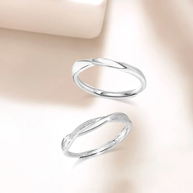 LUCA Sterling Silver Rings Unisex-5