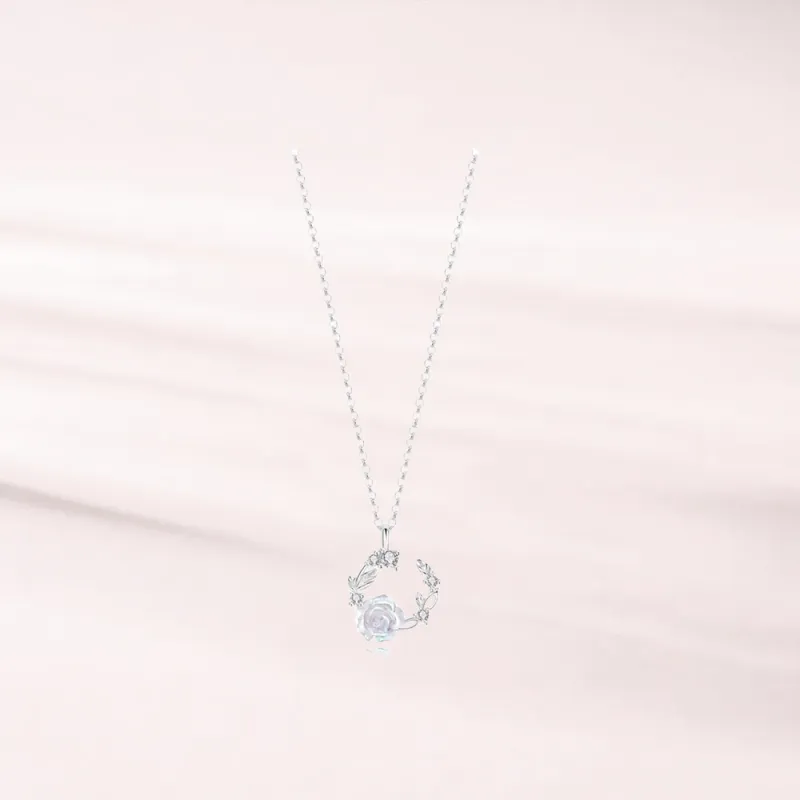 LUCA Sterling Silver Necklaces Women's-5