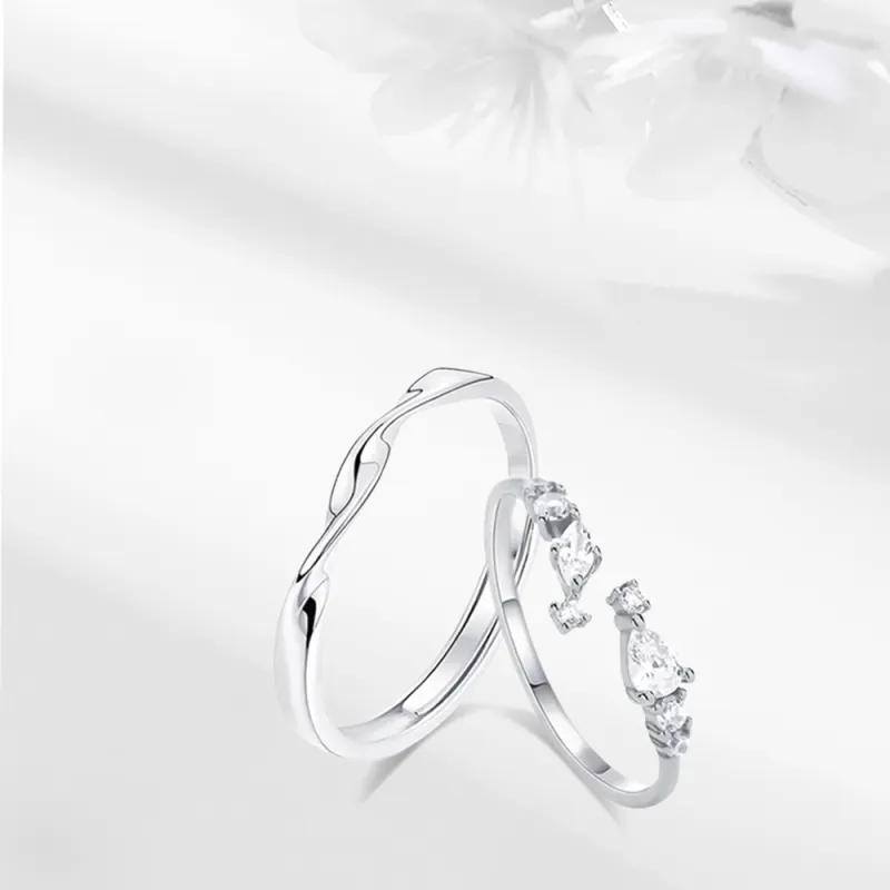 LUCA Sterling Silver Rings Unisex-3