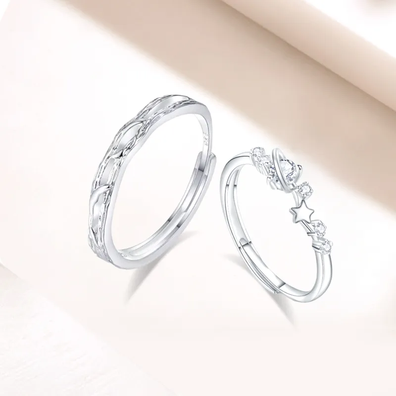 LUCA Sterling Silver Rings Unisex-1