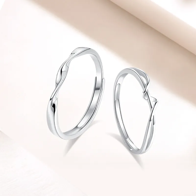 LUCA Sterling Silver Rings Unisex-5
