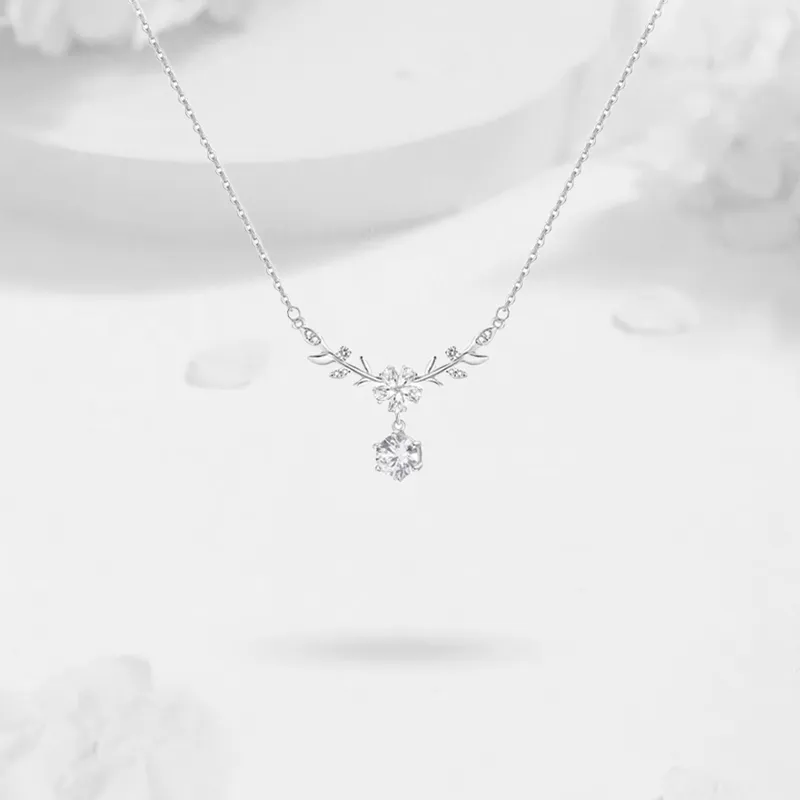 LUCA Sterling Silver Necklaces Women's Birthday Gift From Mom-1