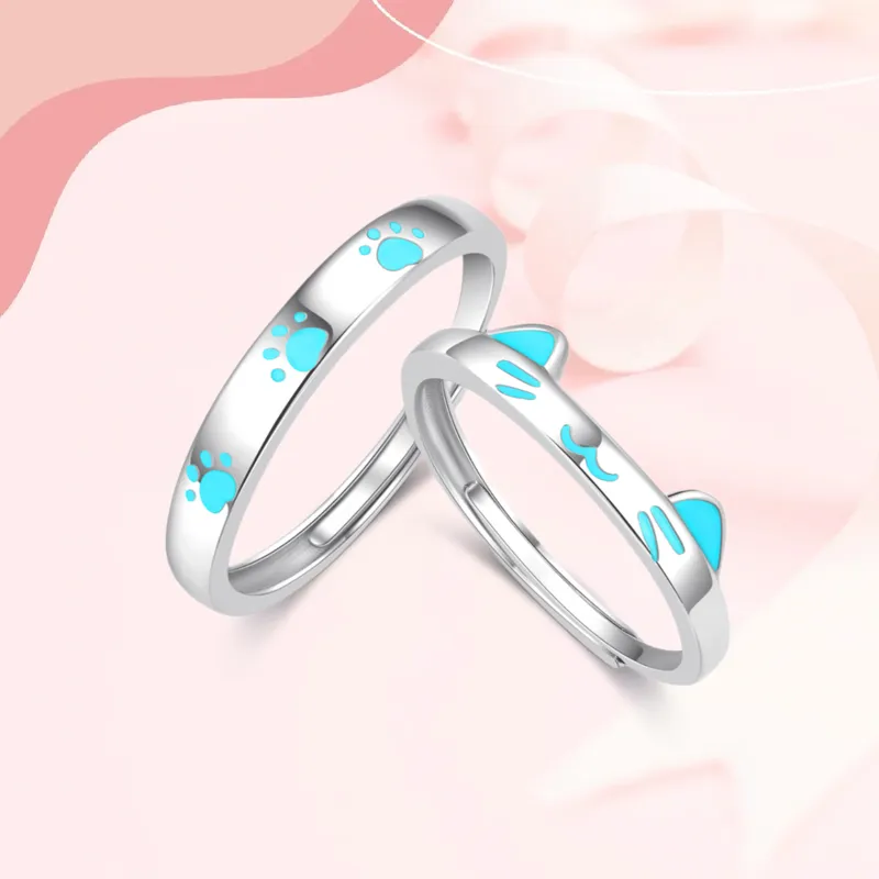 LUCA Sterling Silver Rings Unisex-6
