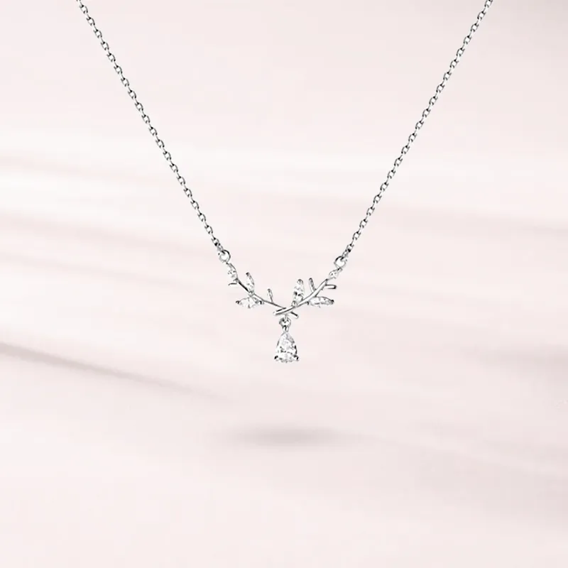 LUCA Sterling Silver Necklaces Women's Birthday Gift-1