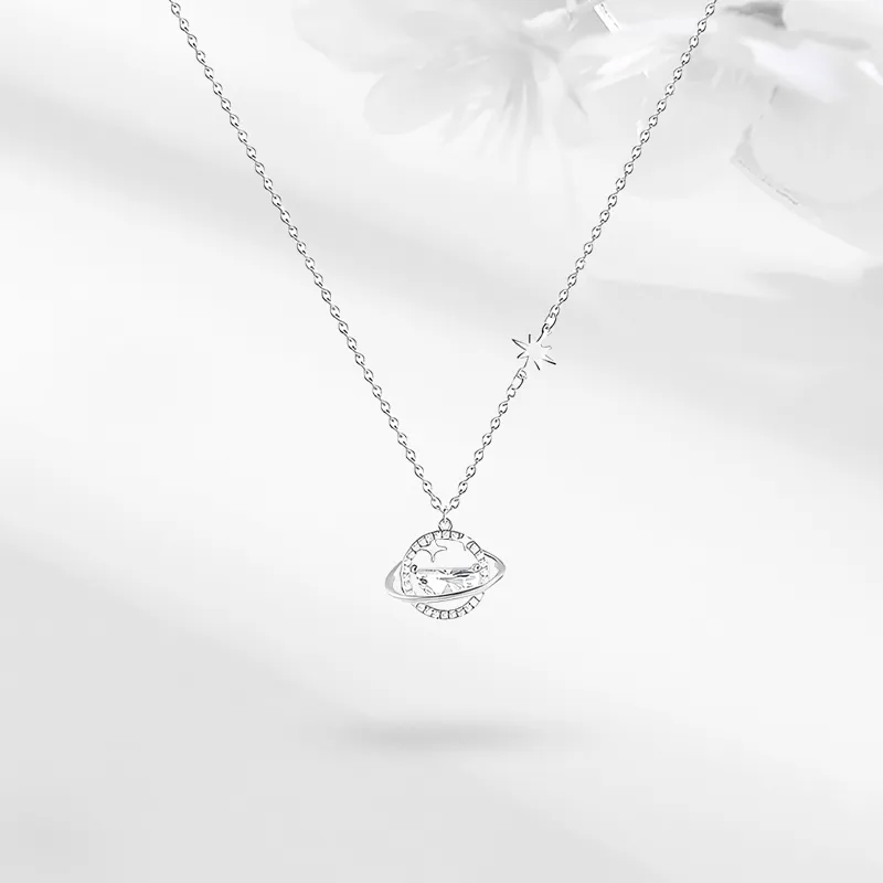 LUCA Sterling Silver Necklaces Women's Anniversary Birthday Present Box-3