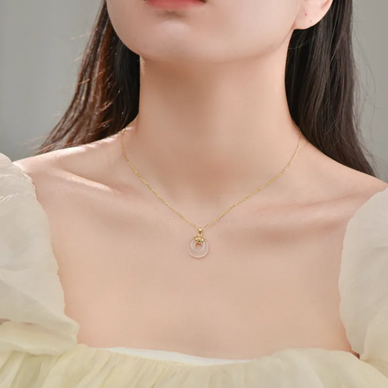 LUCA S925 Silver Necklaces Unisex-2