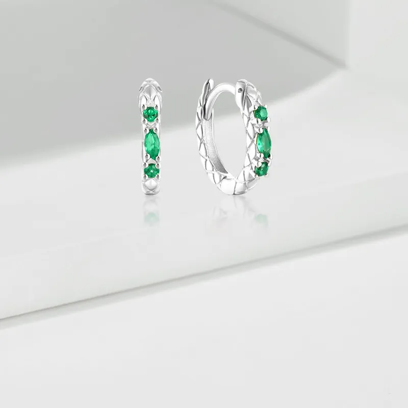 LUCA 925 Sterling Silver Earrings Men's-5