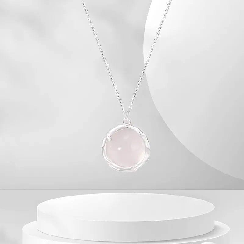 LUCA 999 Fine Silver Necklaces Women's-6
