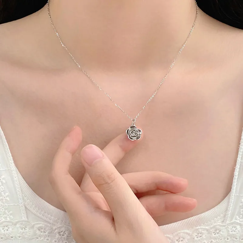 LUCA Sterling Silver Necklaces Unisex-3