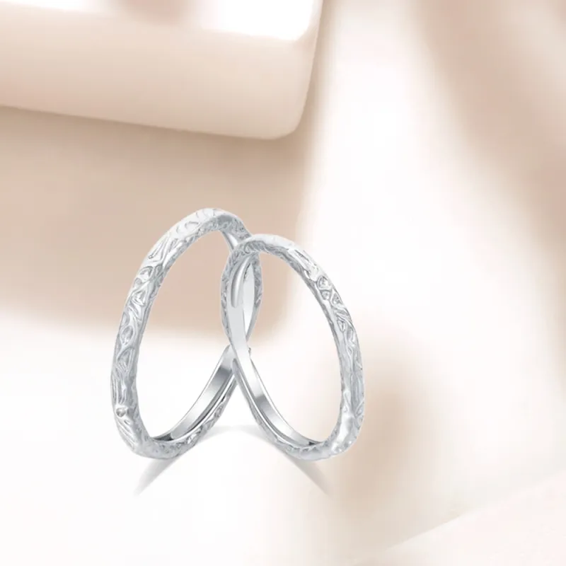 LUCA Sterling Silver Rings Unisex-4