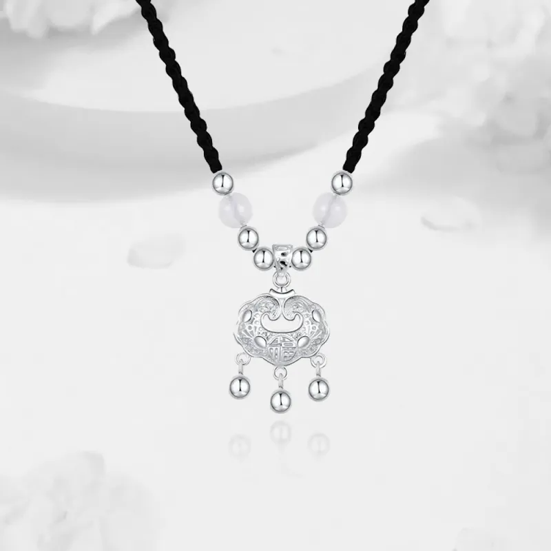 LUCA Sterling Silver Necklaces Unisex-2