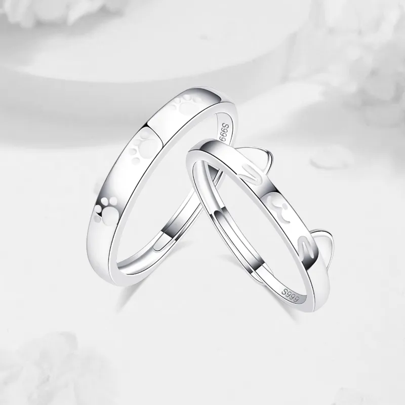 LUCA Sterling Silver Rings Unisex-6