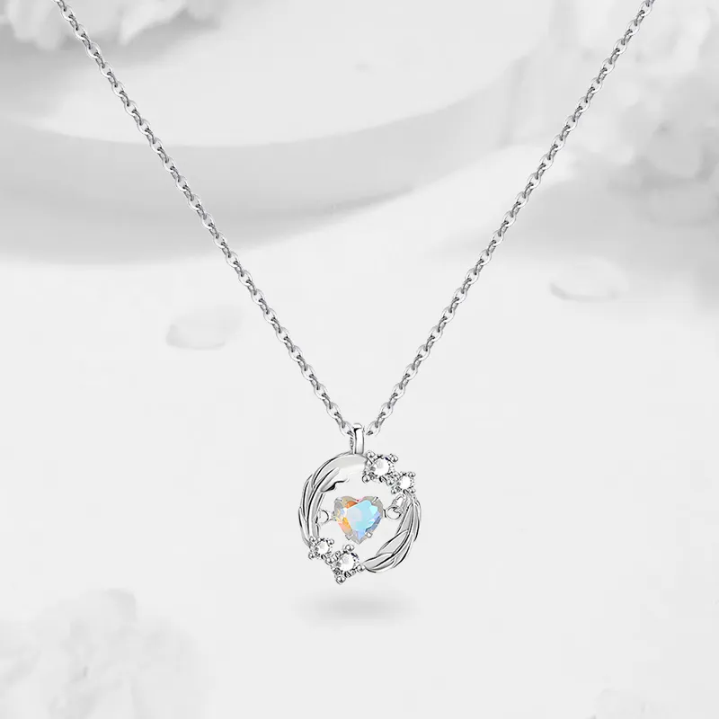 LUCA Sterling Silver Necklaces Women's Birthday Gift-2