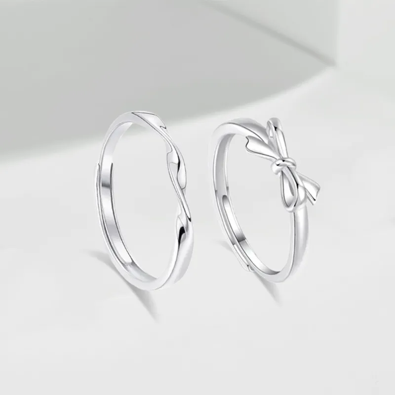 LUCA Sterling Silver Rings Unisex-6