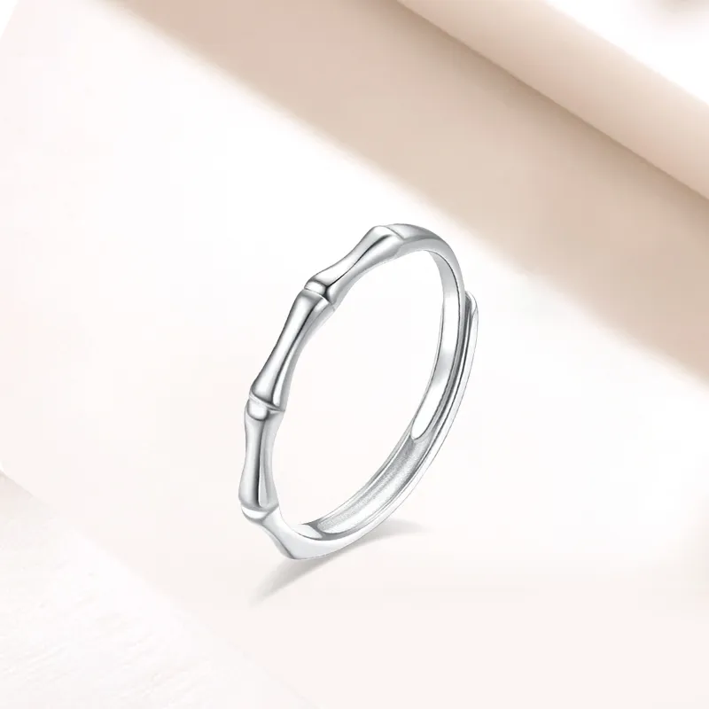 LUCA Sterling Silver S999 Silver Rings Unisex-4