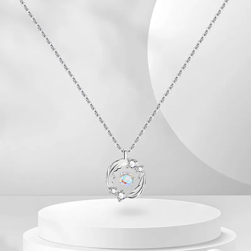 LUCA Sterling Silver Necklaces Women's Birthday Gift-1
