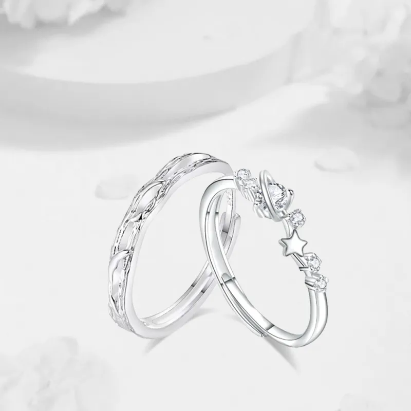 LUCA Sterling Silver Rings Unisex Box Anniversary #Sweet Love Confession-4
