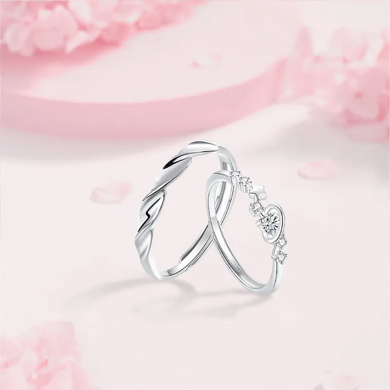 LUCA Sterling Silver Rings Unisex-4