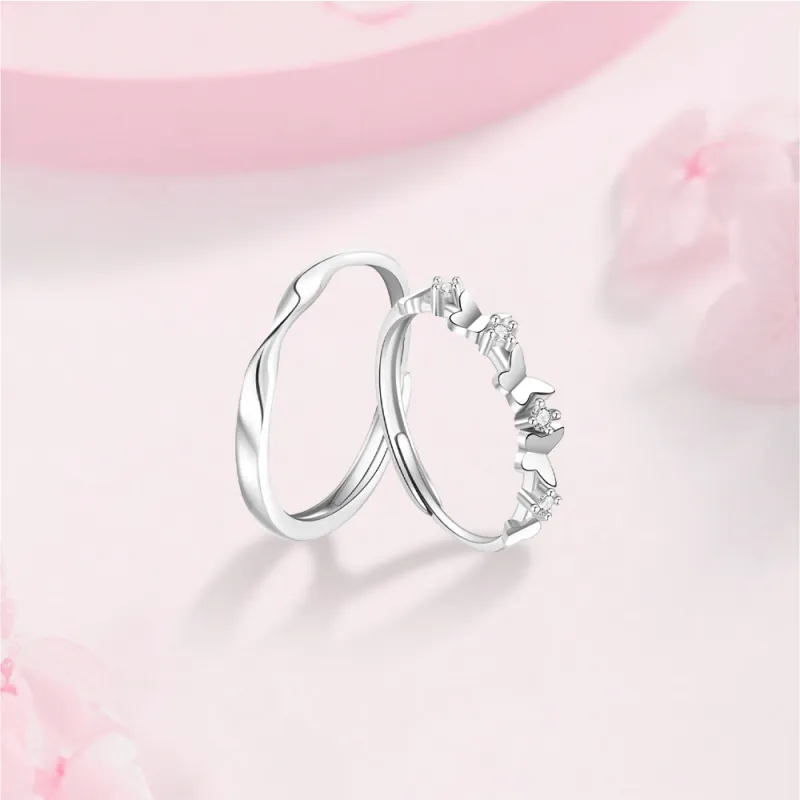 LUCA Sterling Silver Rings Unisex-5