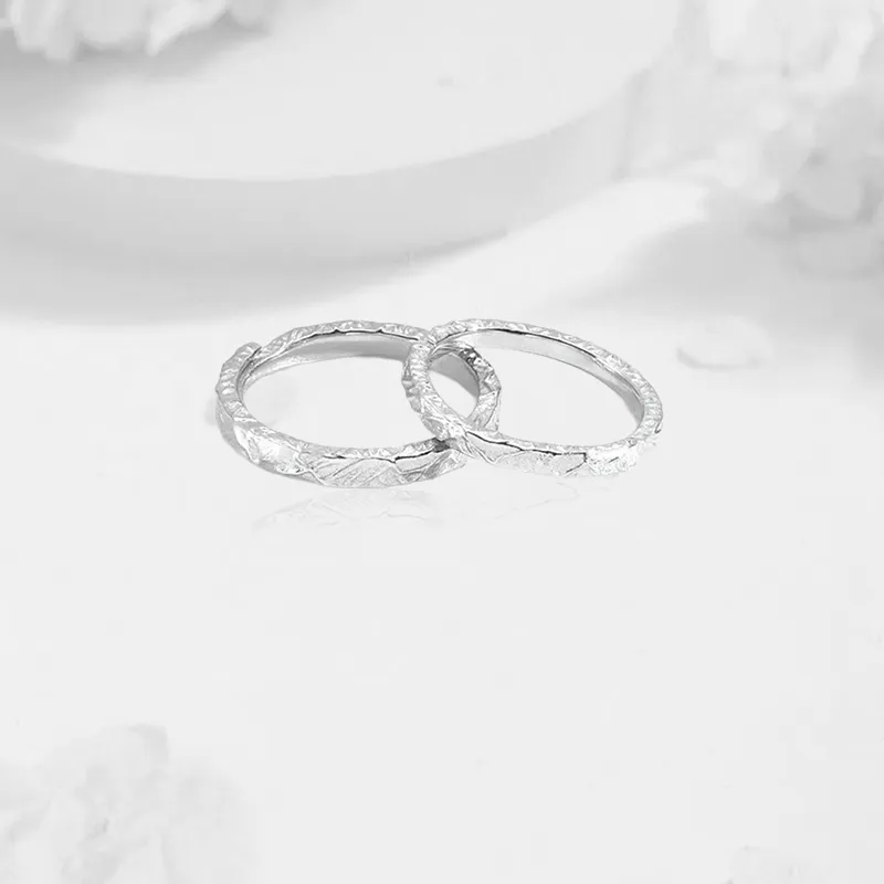 LUCA Sterling Silver Rings Unisex-7