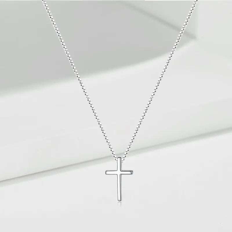 LUCA S925 Silver Necklaces Unisex-3