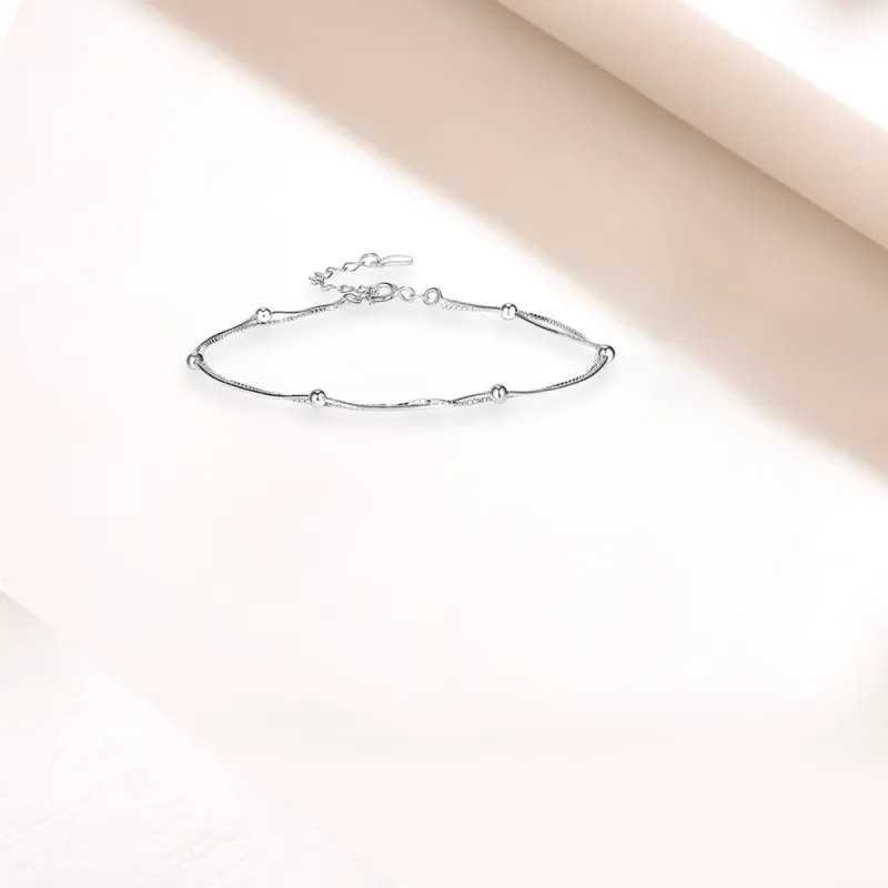 LUCA S925 Silver Bracelets Unisex-2