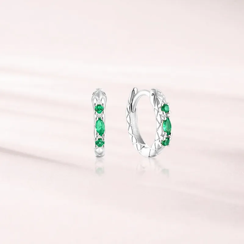 LUCA 925 Sterling Silver Earrings Men's-6