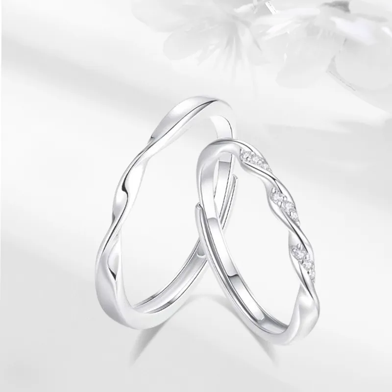 LUCA Sterling Silver Rings Unisex-5