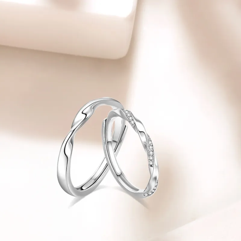 LUCA Sterling Silver Rings Unisex-6